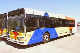 Απόπειρα εμπρησμού σε λεωφορείο του ΟΑΣΘ - Φωτογραφία 1