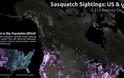 Θεάσεις Sasquatch: 92 Ετών Δεδομένα Σε Έναν Χάρτη!