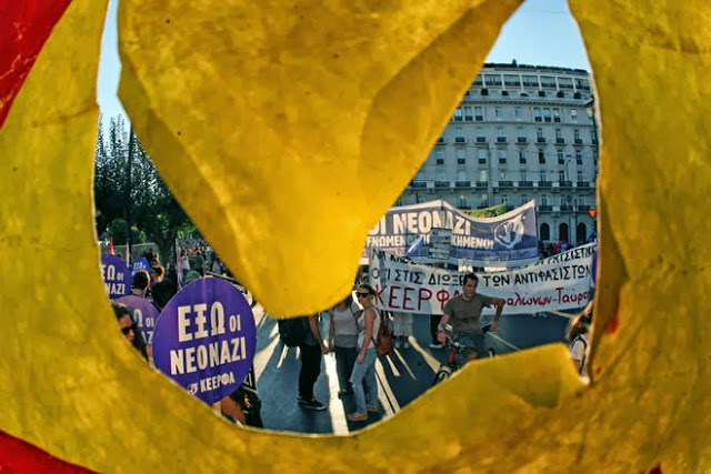 Όχι στον φασισμό - Φωτογραφίες από το αντιφασιστικό συλλαλητήριο - Φωτογραφία 11