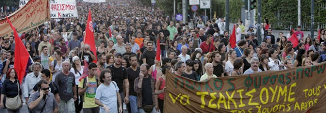 Όχι στον φασισμό - Φωτογραφίες από το αντιφασιστικό συλλαλητήριο - Φωτογραφία 22