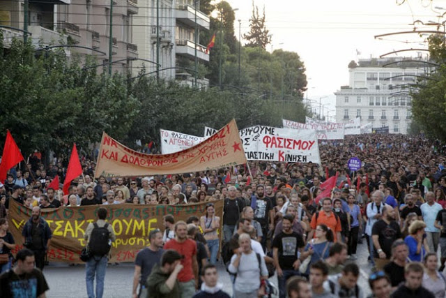 Όχι στον φασισμό - Φωτογραφίες από το αντιφασιστικό συλλαλητήριο - Φωτογραφία 3