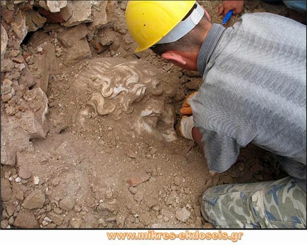 Στην Αντιόχεια τη Μεγάλη, βρέθηκε μαρμάρινο κεφάλι της Αφροδίτης - Φωτογραφία 1
