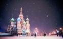 Τα πρώτα χιόνια έπεσαν στη Μόσχα!