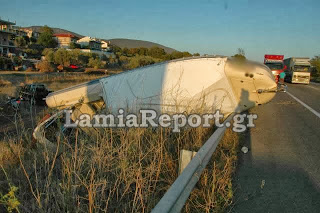 Φθιώτιδα: Πετάχτηκε το σκυλί στην εθνική και παραλίγο να σκοτωθούν - Φωτογραφία 1