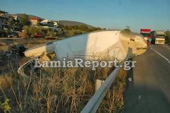 Φθιώτιδα: Πετάχτηκε το σκυλί στην εθνική και παραλίγο να σκοτωθούν
