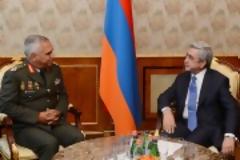 Αρμενία: Μέχρι και ο πρόεδρος είδε τον Α/ΓΕΕΘΑ (ΦΩΤΟ)
