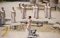 Αρχαία Ολυμπία: Αφή Ιερής Φλόγας για τους Χειμερινούς Ολυμπιακούς Αγώνες SOCHI 2014
