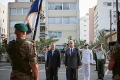 Φωτό από την επίσκεψη Αβραμόπουλου στην Κύπρο