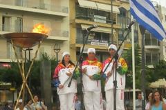 Δείτε βίντεο από την Ολυμπιακή Φλόγα που άναψε στο Αγρίνιο
