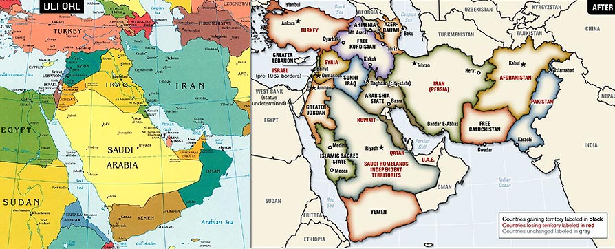 NY Times: «Πως 5 χώρες της Μέσης Ανατολής θα γίνουν 14» - Φωτογραφία 2