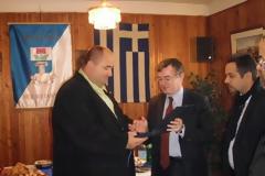 Επίσκεψη του ΥΦΥΠΕΞ Κυριάκου Γεροντόπουλου στο  χωριό Μπελογιάννης της Ουγγαρίας και την έδρα Νεολληνικών σπουδών