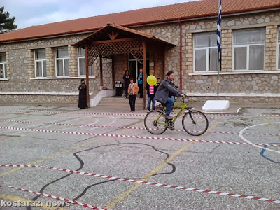 Κωσταράζι - Ποδηλατοδρομία από μαθητές και δασκάλους στους δρόμους του χωριού - Φωτογραφία 5