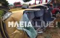 Ηλεία: Τρεις τραυματίες σε σύγκρουση δύο οχημάτων