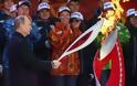 Σότσι: Ο Βλαντιμίρ Πούτιν άναψε το βωμό των Ολυμπιακών Αγώνων