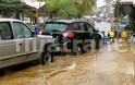 Φιλιατρά: Ποτάμι το νερό από την έντονη βροχόπτωση με ζημιές και προβλήματα! [video]