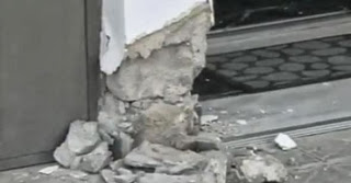 Ζημιές σε σπίτια από το σεισμό [video] - Φωτογραφία 1