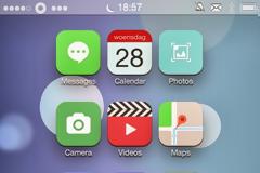 7-Haz3-HD for iPhone:  Theme free dowloads