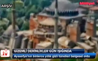 ΕΙΚΟΝΕΣ ΚΑΙ VIDEO: Τι βρήκαν οι Τούρκοι κάτω από την Αγιά Σοφιά - Φωτογραφία 1