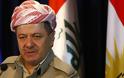 Χαρακτήρισε καθήκον την προστασία των Κούρδων -  Μπαρζανί: «Μόνο με διάλογο η δημιουργία Κουρδικού κράτους»