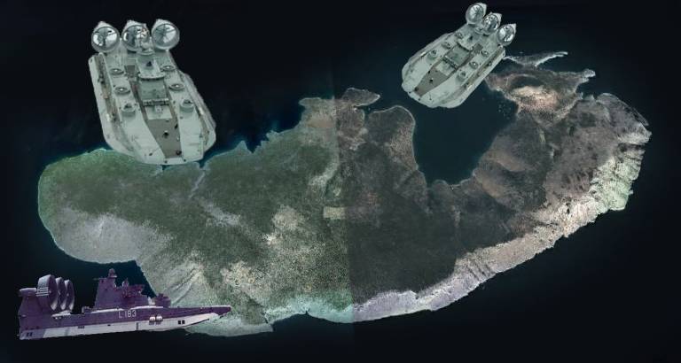 Επιχείρηση ανακατάληψης Νήσου με τεράστια κοινοιτοποίηση Αεροναυτικών Δυνάμεων !...Παρουσία Σαμαρά ! - Φωτογραφία 2