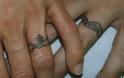 Ζευγάρια που έκαναν τατουάζ αντί για βέρες (φωτο) - Φωτογραφία 11