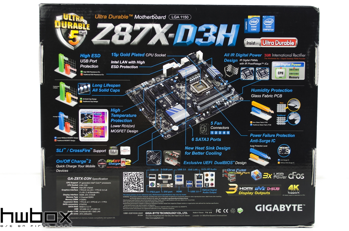 Gigabyte Z87X-D3H Review: Solid Z87 Mainstream Choice - Φωτογραφία 4