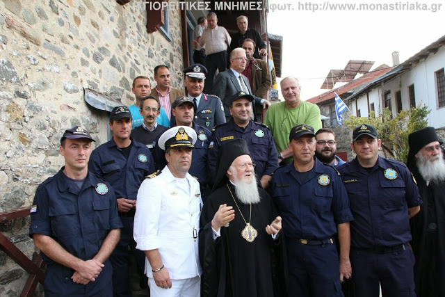 3701 - Φωτογραφίες από την λιτή εκδήλωση στη Δάφνη, μετά την άφιξη του Οικουμενικού Πατριάρχη - Φωτογραφία 7