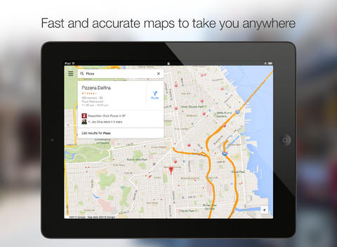 Google Maps: AppStore update free v2.3.4 - Φωτογραφία 3