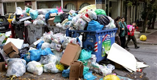 Σε κατάσταση έκτακτης ανάγκης ο δήμος Τρίπολης λόγω σκουπιδιών - Φωτογραφία 1