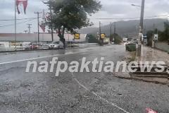 Ναύπακτος:Καταστροφές σε παζάρια και παραλίες [Φώτο-Βίντεo]