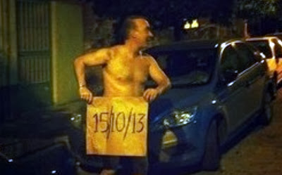 Έλληνας παρουσιαστής πήρε τους δρόμους…γυμνός! - Δείτε φωτο - Φωτογραφία 2