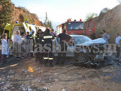 Δείτε φωτογραφίες και βίντεο από το συγκλονιστικό τροχαίο στην Κρήτη! - Φωτογραφία 4