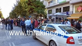 Συγκέντρωση ένστολων στην Αλεξανδρούπολη - Φωτογραφία 1