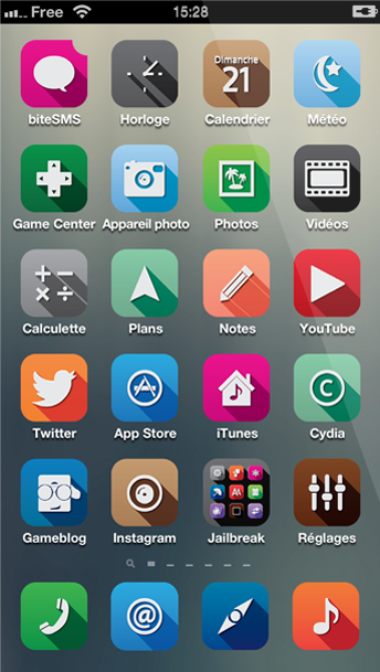 0xygen iPhone theme: theme winderboard free - Φωτογραφία 5