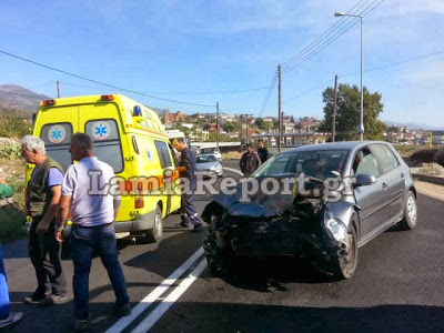 Λαμία: Γερό μπαμ με τραυματίες στις στροφές της Αγίας Παρασκευής - Φωτογραφία 7