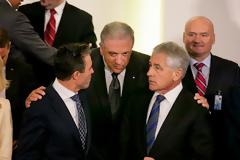 Δήλωση ΥΕΘΑ Δημήτρη Αβραμόπουλου μετά την ολοκλήρωση της Συνόδου των Υπουργών Άμυνας του ΝΑΤΟ στις Βρυξέλλες
