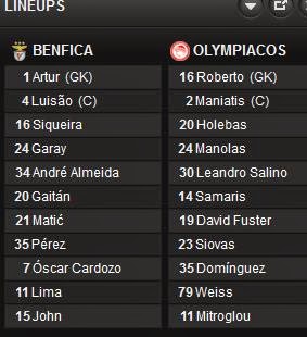 BENFICA - OLYMPIACOS - Φωτογραφία 2