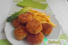 Κεφτέδες κοτόπουλου με cashews