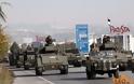 Μηχανοκίνητη παρέλαση στρατιωτικών οχημάτων στη Θεσσαλονίκη - Πρόβα για την 28η Οκτωβρίου [video]