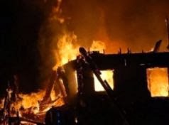 Στις φλόγες και ολοσχερή καταστροφή στάβλων σε 2 φωτιές στα Τρίκαλα - Φωτογραφία 1