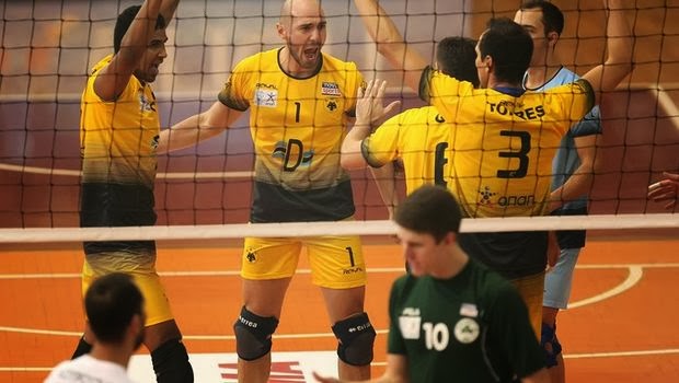Volley League 3η αγ.: Ανώτερη η ΑΕΚ, 3-0 τον Παναθηναϊκό - Φωτογραφία 1
