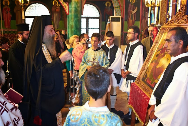 3767 - Υποδοχή αντιγράφου Ιεράς Εικόνας Παναγίας Παντανάσσης στο Αγρίνιο (Φωτο) - Φωτογραφία 3