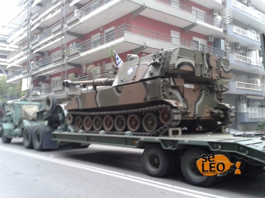 Έκαναν την εμφάνιση τους τα πρώτα μηχανοκίνητα τμήματα του στρατού για την παρέλαση στη Θεσσαλονίκη - Φωτογραφία 2