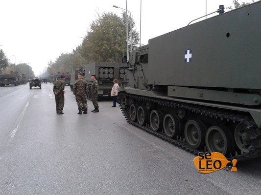 Έκαναν την εμφάνιση τους τα πρώτα μηχανοκίνητα τμήματα του στρατού για την παρέλαση στη Θεσσαλονίκη - Φωτογραφία 5