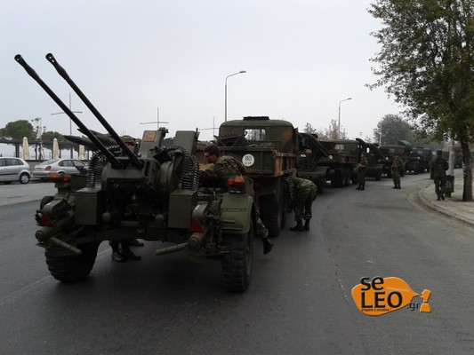 Έκαναν την εμφάνιση τους τα πρώτα μηχανοκίνητα τμήματα του στρατού για την παρέλαση στη Θεσσαλονίκη - Φωτογραφία 6