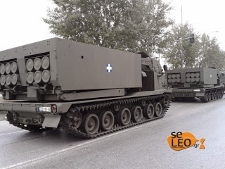 Τα άρματα μάχης στην στρατιωτική παρέλαση της Θεσσαλονίκης - Δείτε εντυπωσιακό βίντεο - Φωτογραφία 1