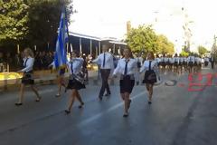 Πάτρα: Ολοκληρώθηκε η μαθητική παρέλαση για τον εορτασμό της 28ης Οκτωβρίου