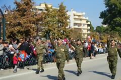 Φωτό από την στρατιωτική παρέλαση της Κομοτηνής