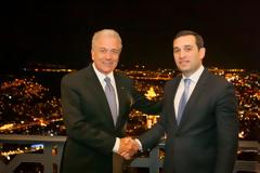 Δηλώσεις ΥΕΘΑ Δημήτρη Αβραμόπουλου και Υπουργού Άμυνας της Γεωργίας Ιrakli Αlasania μετά τη συνάντησή τους στην Τιφλίδα