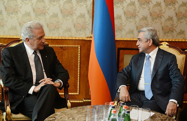 Ολοκλήρωση επίσημης επίσκεψης ΥΕΘΑ Δημήτρη Αβραμόπουλου στην Αρμενία - Φωτογραφία 16